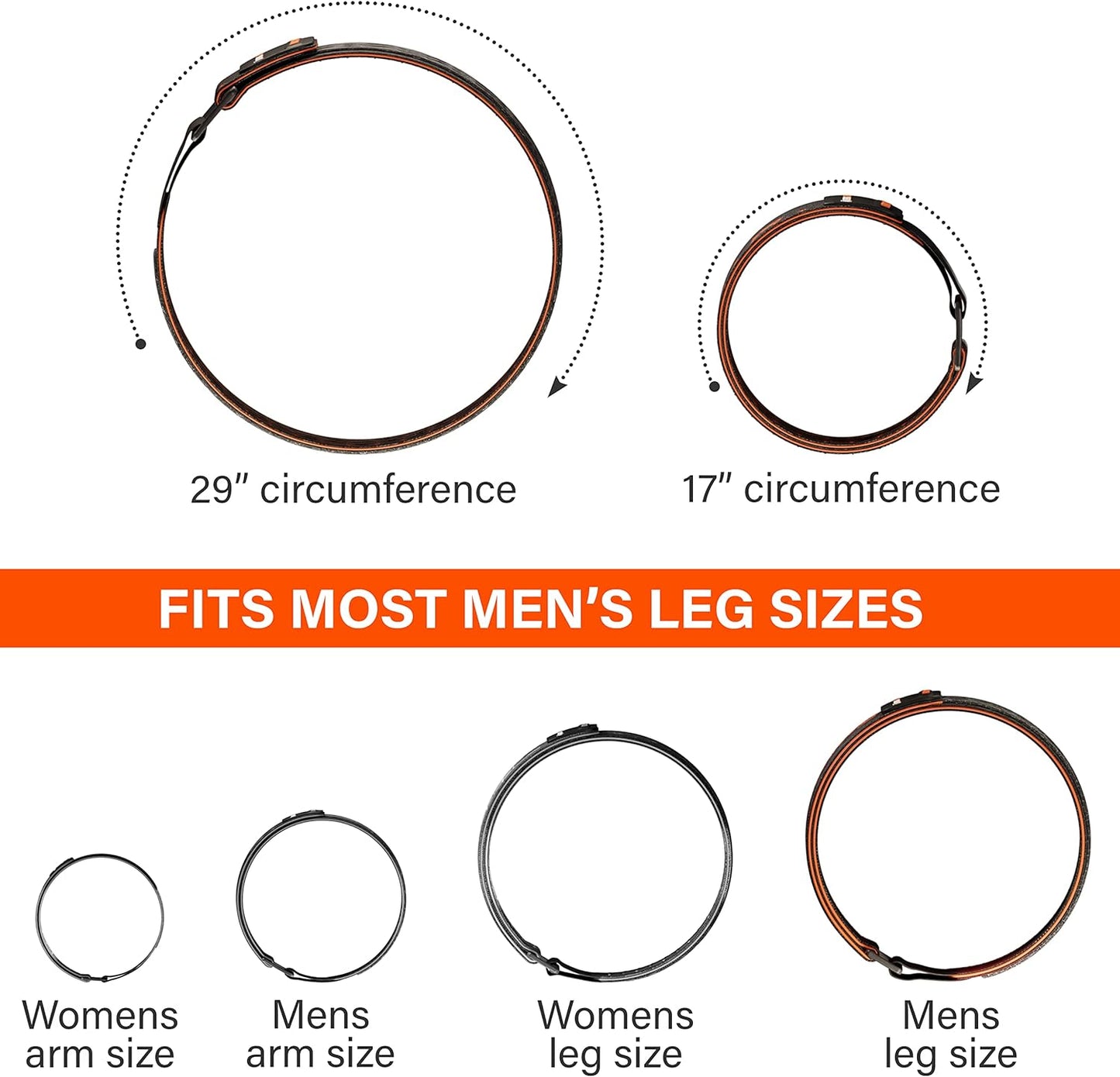 Mens BFR Leg Bands